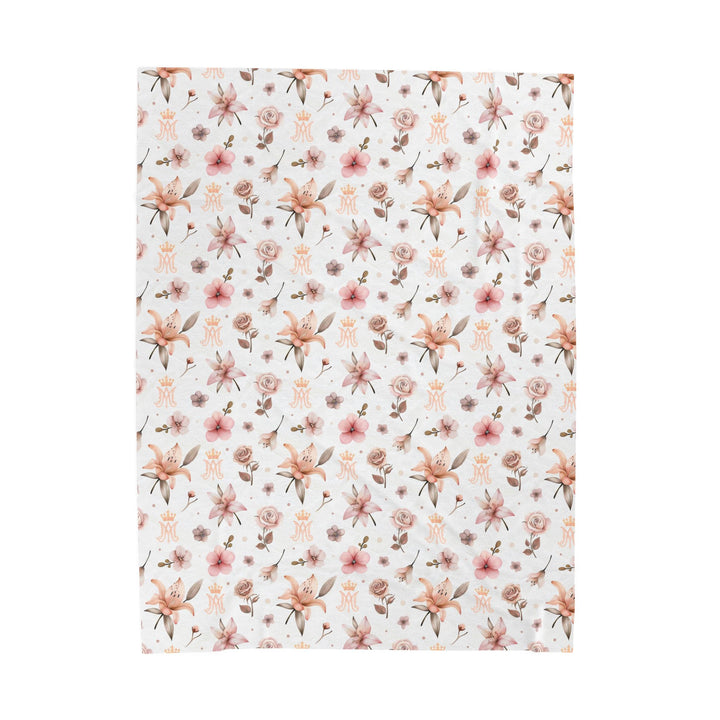 Our Lady’s Garden Minky Blanket