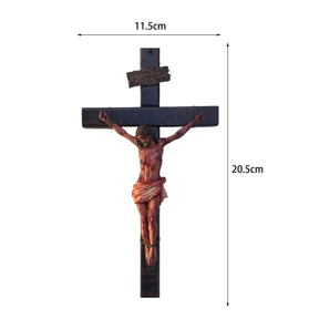 Artistic Resin Jesus Crucifix Wall Art