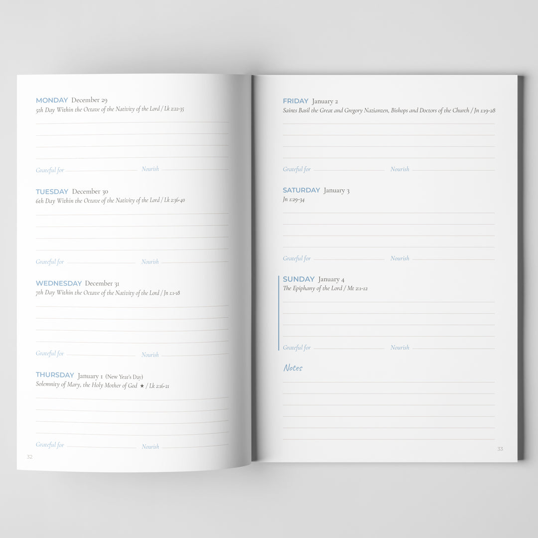 Fiat Planner 2026 for Catholic Moms