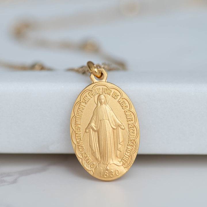 Miraculous Medal Necklace