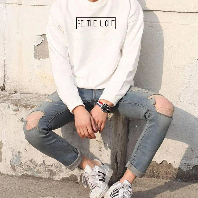 "Be The Light"  Sweater