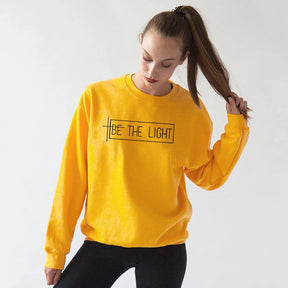 "Be The Light"  Sweater