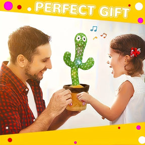 Dancing Cactus Plush Toy with Music & Lights