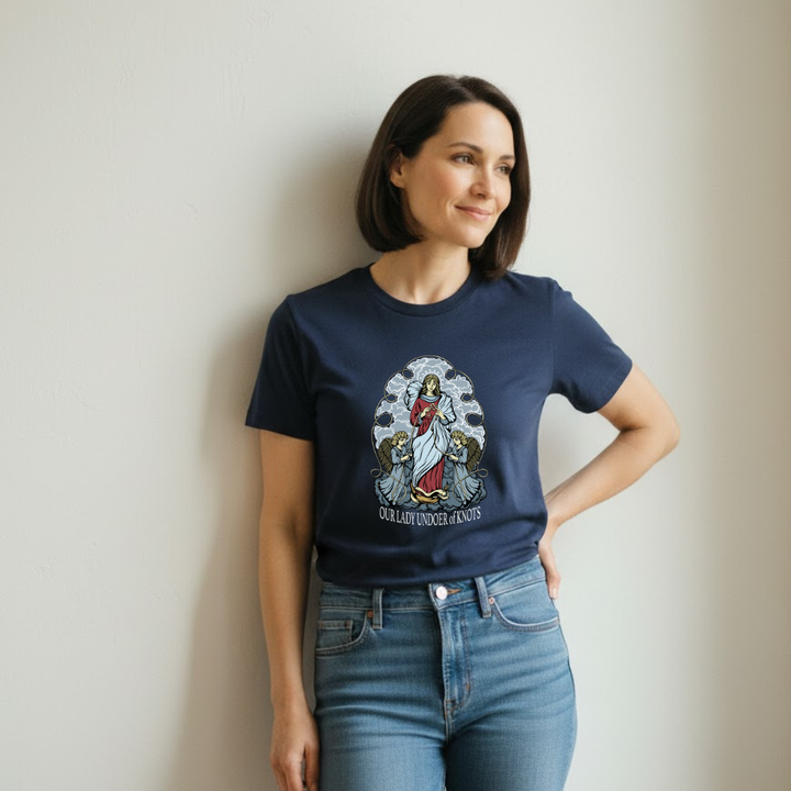 Our Lady Undoer of Knots Tee