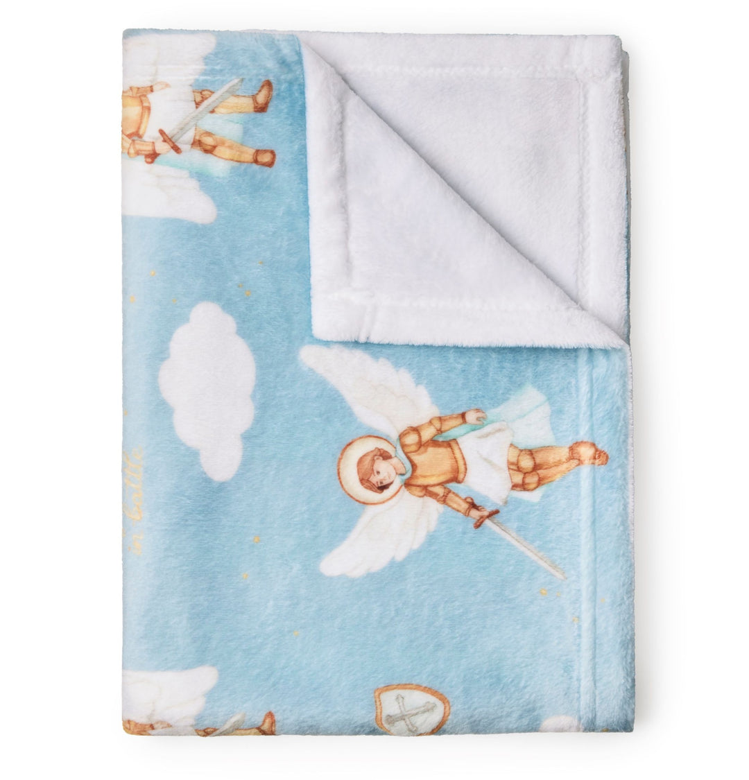 St Michael the Archangel Minky Blanket